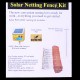 Poultry Netting Solar Electric Fence Kit with Solar Energiser