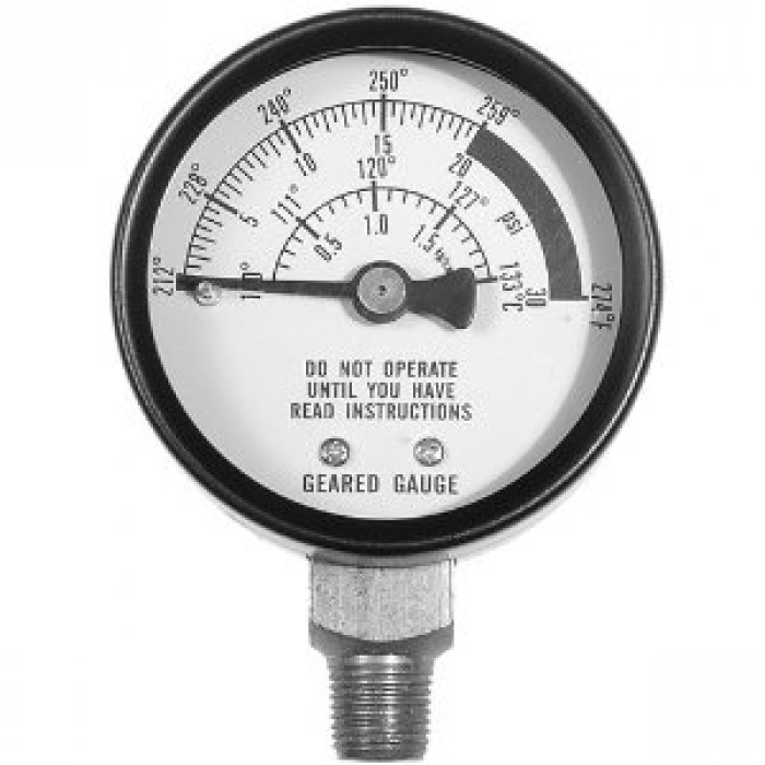 All American Pressure Canner AA-72 Pressure Gauge
