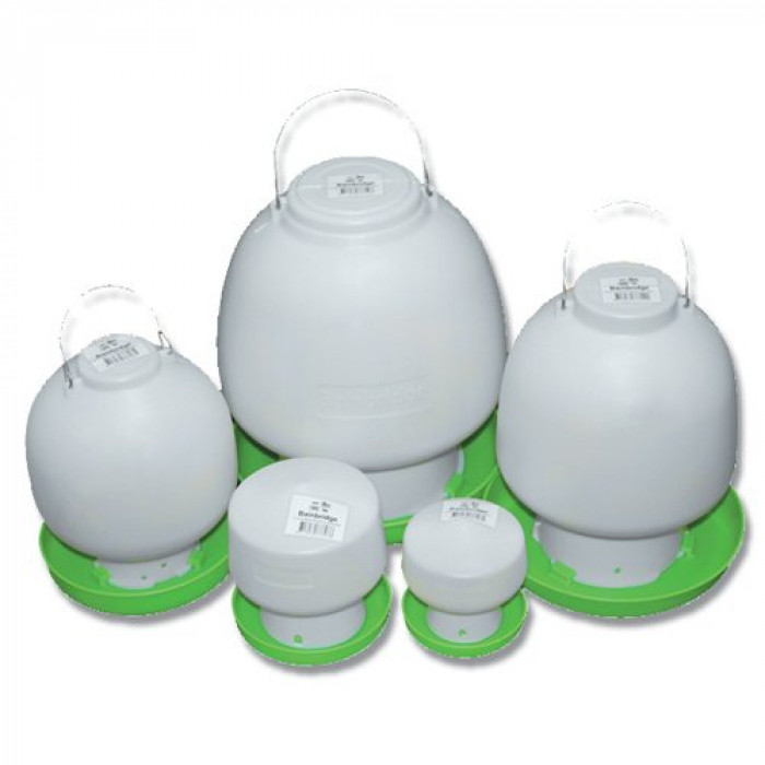Poultry drinker / water feeder small Crown ball type -  1.3 litres