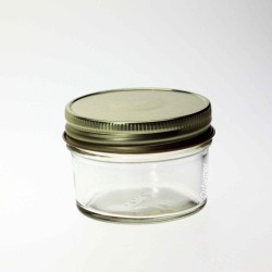 12 x Bell Smooth 120ml / 4oz Jam Jelly Regular Mouth Jars Lids Not Included