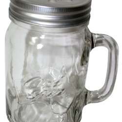 6 x Ozi Pint Handle Jars / Beer / Moonshine  / Smoothies