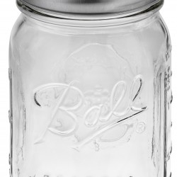 6 x Pint REGULAR Mouth Jars and Lids BPA Free Ball Mason ETA AUGUST 2023