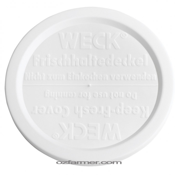 80mm Medium Keep Fresh Snap On Lid for Weck and Rex Jars BPA FREE