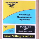 Poultry Netting Solar Electric Fence Kit with Solar Energiser