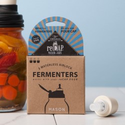 Recap Fermenter Waterless Fermenting Valve Pack of 3