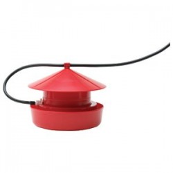 Round Converter Auto-Fill Poultry Drinker: multi size convertible Crown