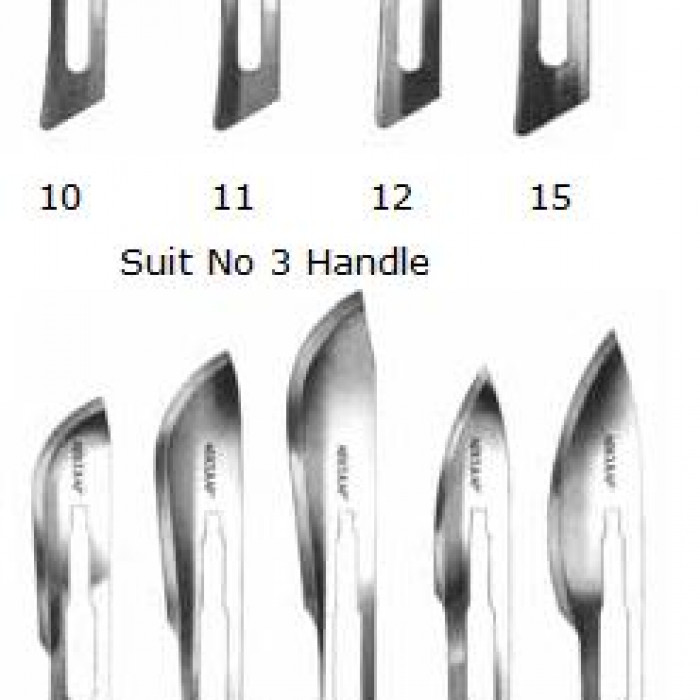 Kiato Scalpel Blades - Number 22 pack of 100