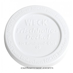 60mm Small Keep Fresh Snap On Lid for Weck and Rex Jars BPA FREE