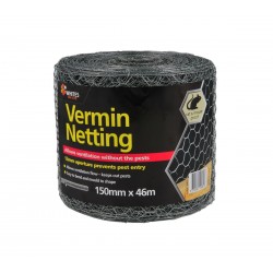 Vermin Snake Netting 46m x 150mm x 13mm hex x 0.56mm Wire mesh for Rodent and Snake Control