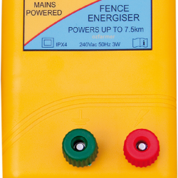 7.5km Mains Electric Fence Energiser