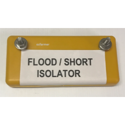 Flood / Short Isolator for Electric Fence Thunderbird