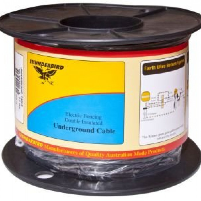 Underground Cable for Electric Fence Heavy Duty 2.5mm 200m